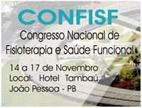 CONGRESSO NACIONAL DE FISIOTERAPIA E SAÚDE FUNCIONAL
