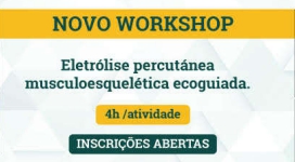 Workshop Electrólise Percutánea Musculoesquelética Ecoguiada